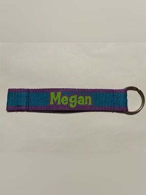 👑 Megan Name Personalized Keychain #7682